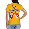Ladies' Quo Rock Band Status Sleek-fit T-Shirt High-end Timeless Top Elegant Versatile T-Shirt Multicolor XL #5