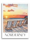 favplace Poster mit Städtemotiv Norderney 3 Deutschland 
