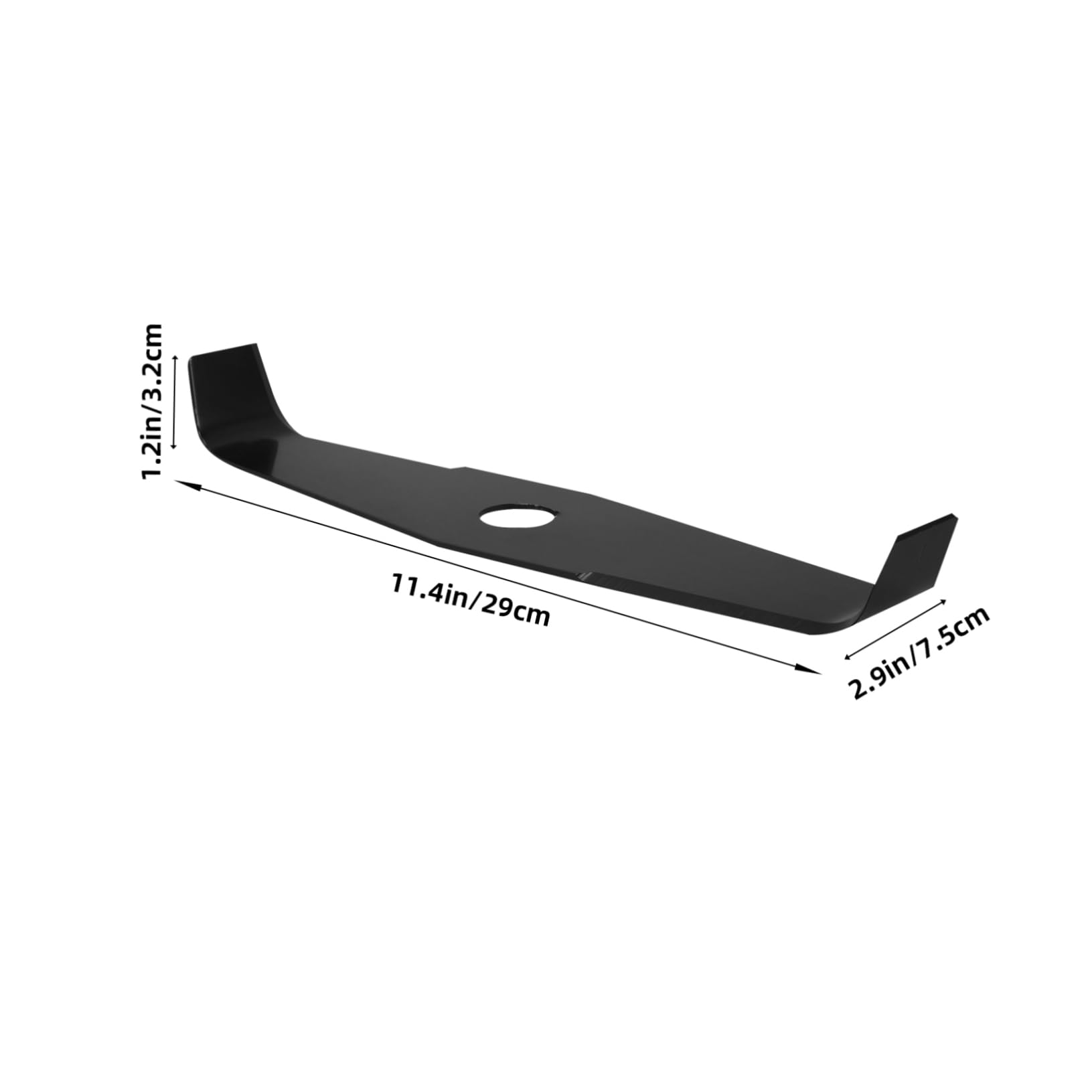 TOYANDONA 2 Series Cuchillas De Repuesto para Cortacésped Accesorio Manganeso De Dientes para Desbrozadora Adecuado para Césped Jardines Y Parques 2 Piezas*2