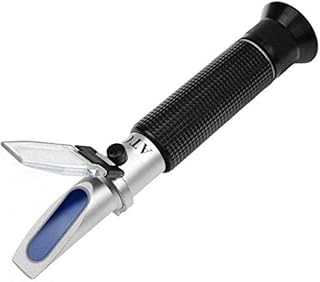 Salinity Refractometer for Seawater and Marine Fishkeeping Aquarium 0-100 PPT with Automatic Temperature Compensation
