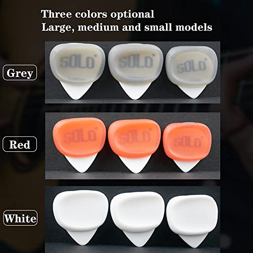 TPfocus Lot de 3 médiators antidérapants en silicone pour guitare électrique en bois Gris - Les Beatles, Paul McCartney, John Lennon, RIngo Starr, George Harrison TPfocus Lot de 3 médiators antidérapants en silicone pour guitare électrique en bois Gris – Image 8