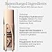 Saie Glowy Super Skin Tint Foundation - Hydrating Skincare Serum Foundation with Lightweight, Medium Coverage - Formulated with Hyaluronic Acid to Hydrate, Brighten and Plump - Shade 3 (1.01 oz)