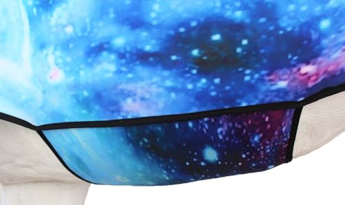 Image of XL Horse Medium Horse Comfort Stretch Full Body Neck Sheet Slinky Sleazy Galaxy 521MW06