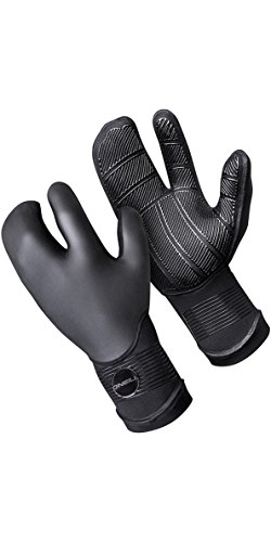 O'Neill Psycho Tech 5mm Neoprene Lobster Claw Gloves, Performance Warmth for Cold-Water Surfing and...