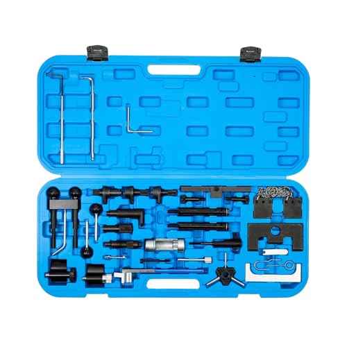 GEARMONSTER Zahnriemen Werkzeug Set, Motor Nockenwellen Einstellwerkzeug, Arretierwerkzeug, Steuerkette Werkzeug, Zahnriemen Wechsel Werkzeug für VW Audi VAG GEARMONSTER Zahnriemen Werkzeug Set, Motor Nockenwellen Einstellwerkzeug, Arretierwerkzeug, Steuerkette Werkzeug, Zahnriemen Wechsel Werkzeug für VW Audi VAG