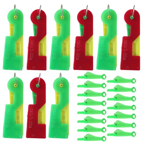 24 Pcs Automatic Needle Threaders for Hand Sewing,Quick Sewing Machine Needle Threaders Tool for Craft Embroidery,Cross Stitch Knitting