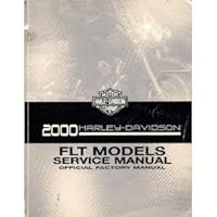 2000 Harley Davidson FLT Models Official Factory Service Manual B000STFGDY Book Cover