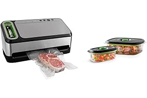 FoodSaver® V4840 2-in-1 Vacuum Sealer Machine with Automatic Bag Detection and Starter Kit