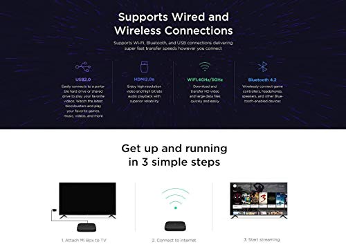 MI BOX S 4K ULTRA HD SET-TOP BOX XIAOMI