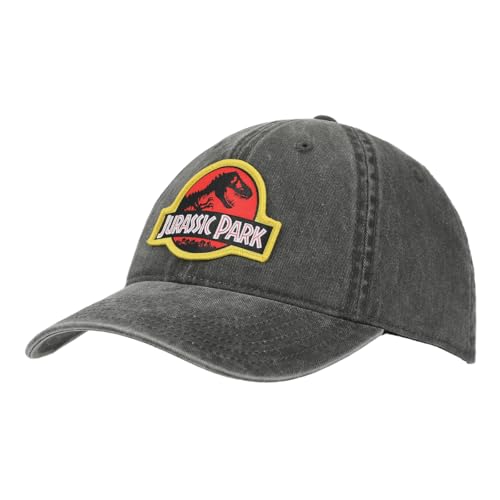 Gorra de béisbol de Jurassic Park de 58 cm ajustable con logotipo clásico Jpa