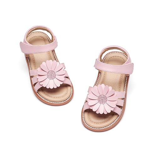 Image of Kiderence Toddler Girls Sandals Little Girls Kids Summer Shoes Toddler Sandals