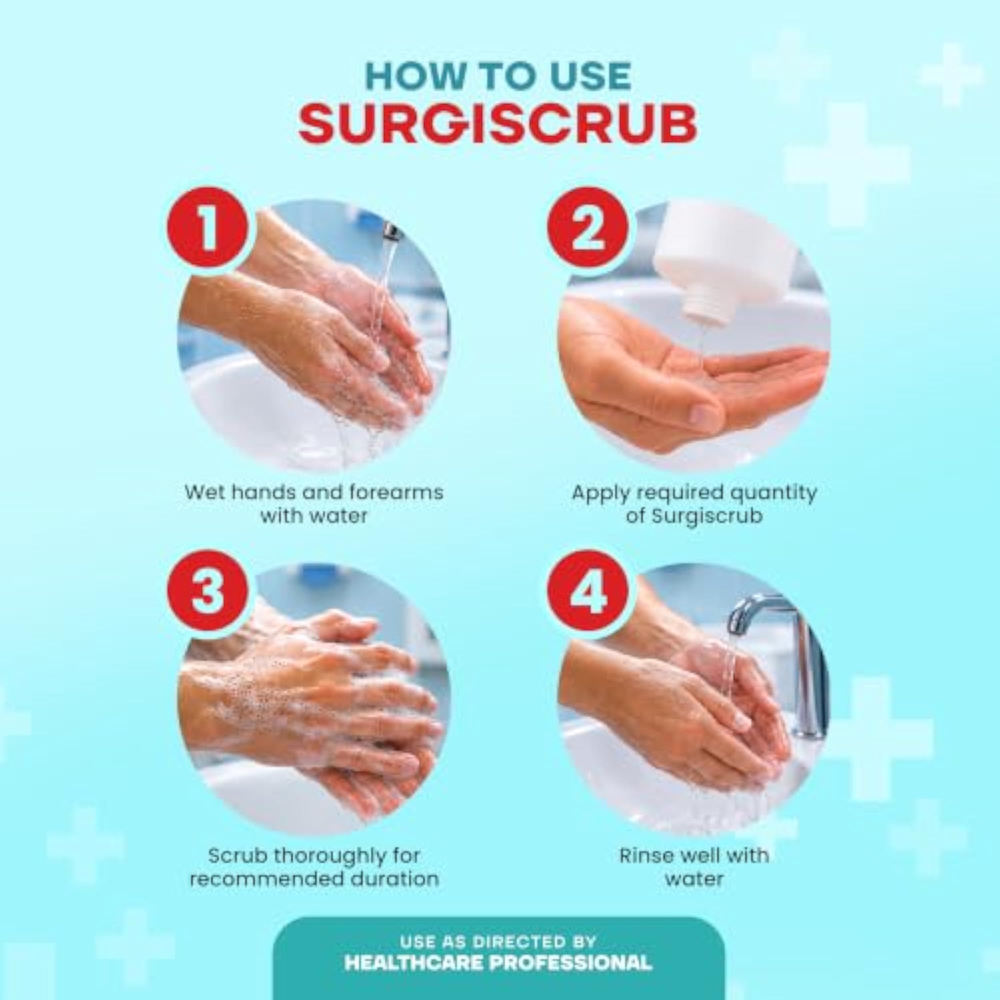 SURGISCRUB Hand Scrub 500ml, Exfoliating Care
