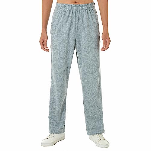 Men's Tear Away Basketball Pants Zip Off Track Pants Post Surgery Sweatpants with Zipper Legs2