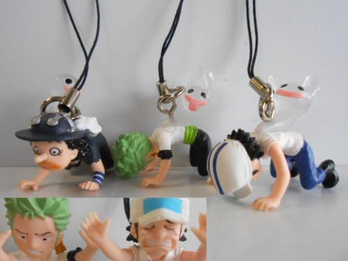 Amazon ワンピース ネガティブストラップ 全6種 Onepiece ウソップ全6種 1 ルフィ 2 ゾロ 3 海兵 4 ハンコック 5 アニメ 萌えグッズ 通販