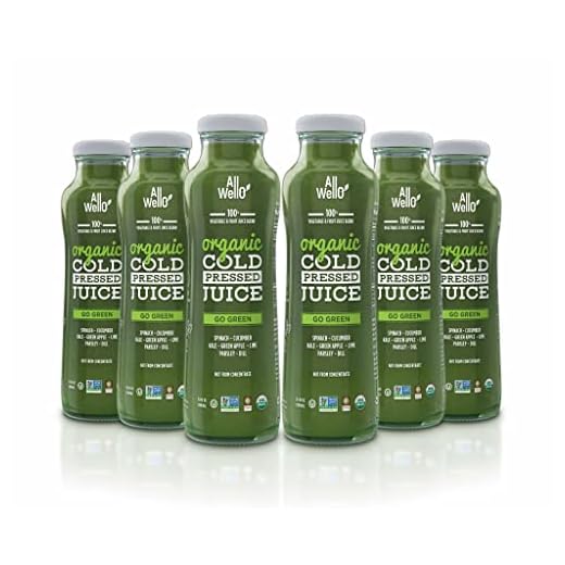 ALLWELLO Organic Cold Pressed Juices