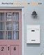Uniclife Briefkasten zur Wandmontage, großer verschließbarer Briefkasten mit Zahlenschloss, Sicherheits-Briefkasten für Haus, Safe Schlüsselbox, Briefkasten, Stahl-Cash-Dropbox für Zuhause, Büro,