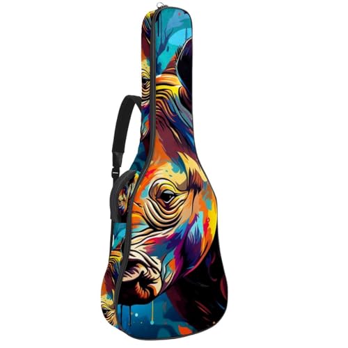 Sac de transport pour guitare acoustique élégant pour musiciens nomades