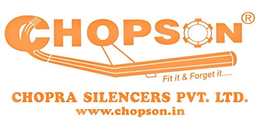 Chopson Silencer meant for replacement in ACCESS Old, 125cc BS4 & BS6 (HEAVY DUTY MATTE BLACK WITH NICKEL METAL GUARD) - Image 6