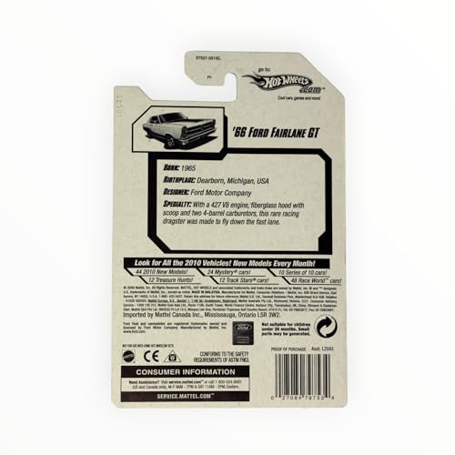 Hot Wheels '66 Ford Fairlane GT miniatura 2