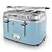 Russell Hobbs TR9250BLR Retro Style Toaster, 4-Slice, Blue