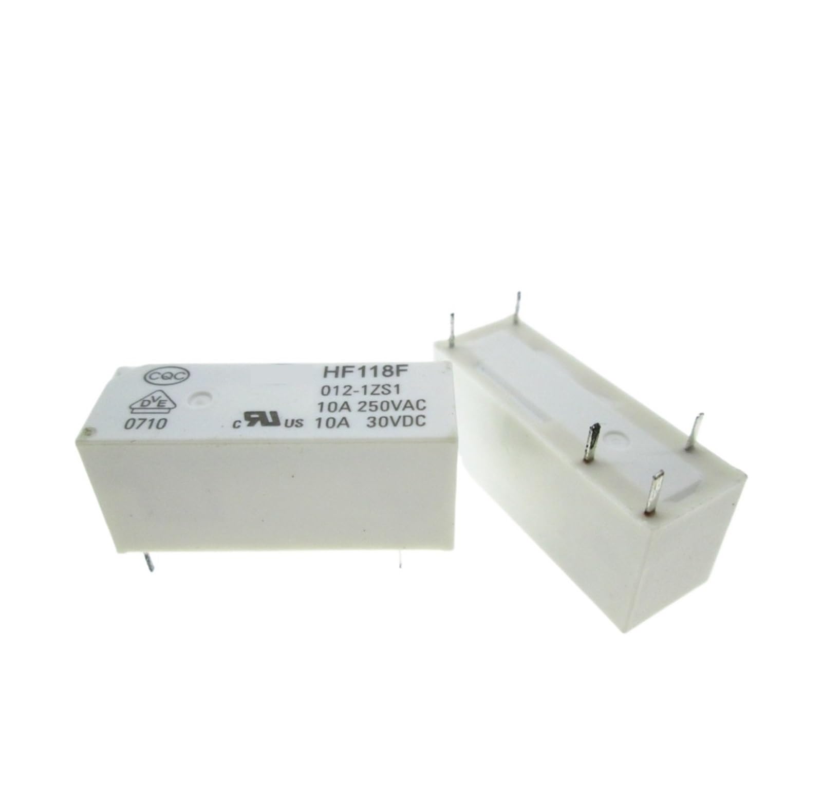 Relais 12V HF118F-012-1ZS1 JQX-118F commutation 10A 250VAC