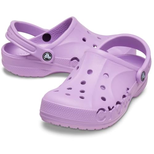 Image of Crocs Unisex Baya Classic Clog, Orchid, 8 M US Men (10 M US Women)
