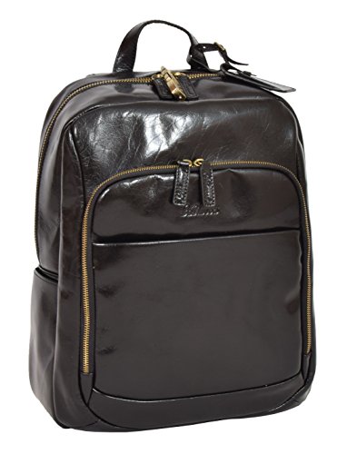 Sac à dos en cuir véritable noir pour femmes : le bagage de voyage léger et élégant