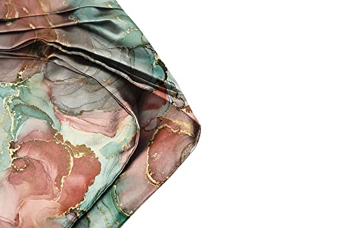 Image of BLACKSMITH Jacquard Microfiber Neckwear Ascot and Matching Pocket Square Set for Men