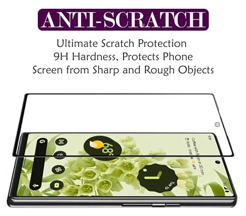 Image of Premium Tempered Glass Screen Protector for Google Pixel 6A - Ultra-Clear, Scratch-Resistant, Bubble-Free Installation
