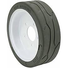 Mytee Products SkyJack 158436 Scissor Lift Tires 12 x 4, Plain- Model # SJIII3219, SJIII3015, SJIII3215, SJIII3019 | Non-Marking Wheel Assembly