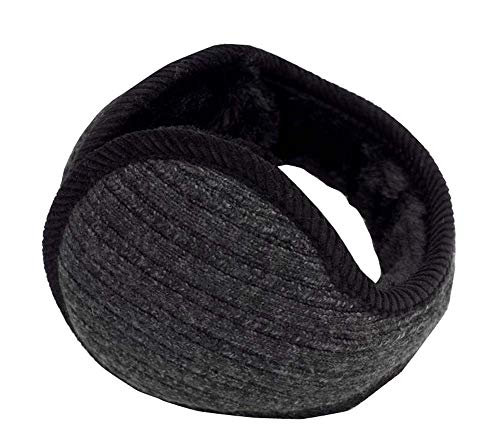RYZGOJV Winter Outdoor Earmuff Foldable Earmuff Plush Lined Warm Earmuff B08