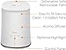 Crane Top Fill Ultrasonic Cool Mist Humidifier for Bedroom and Large Rooms, 1.2 Gallon Essential Oil Diffuser with Nightlight and Auto Shut-Off