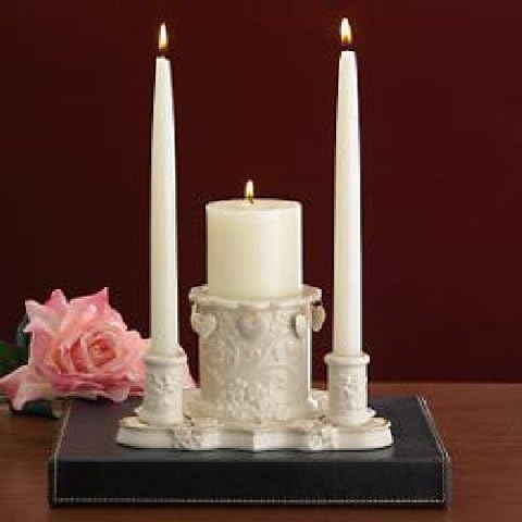 Lenox Floating Hearts Unity Candleholder