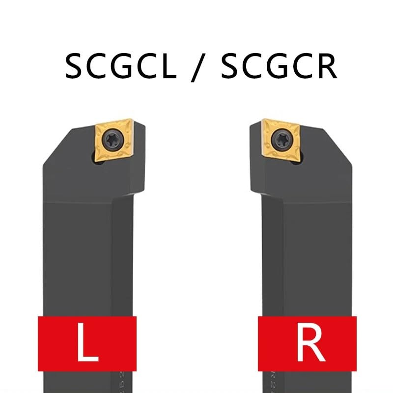 SCGCR SCGCL zewnętrzne narzędzia tokarskie SCGCR1212H09 SCGCR1616H09 SCGCR2020K12 SCGCR2525M09 tokarka CNC do cięcia CCMT wkładki frez(SCGCL2525M09)