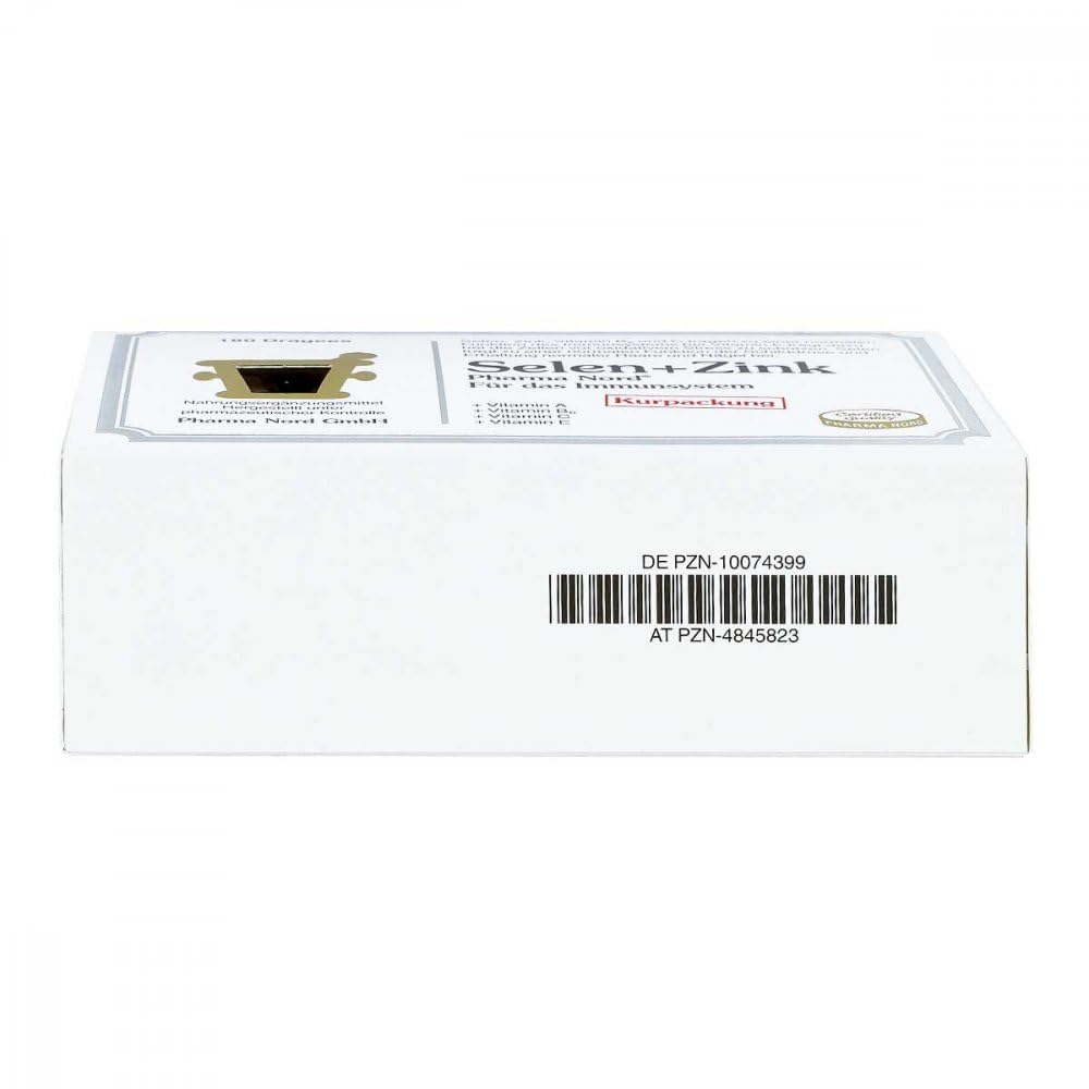 Selen + Zink Pharma Nord Dragees, 180 St. Tabletten