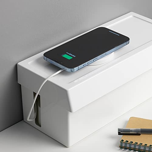 Image of Ikea SATTING Cable management box with lid