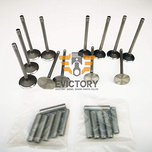 for Yanmar 4TNV84-T 4TNV84T Rebuild Overhaul kit Piston Ring Liner + Valve+Guide