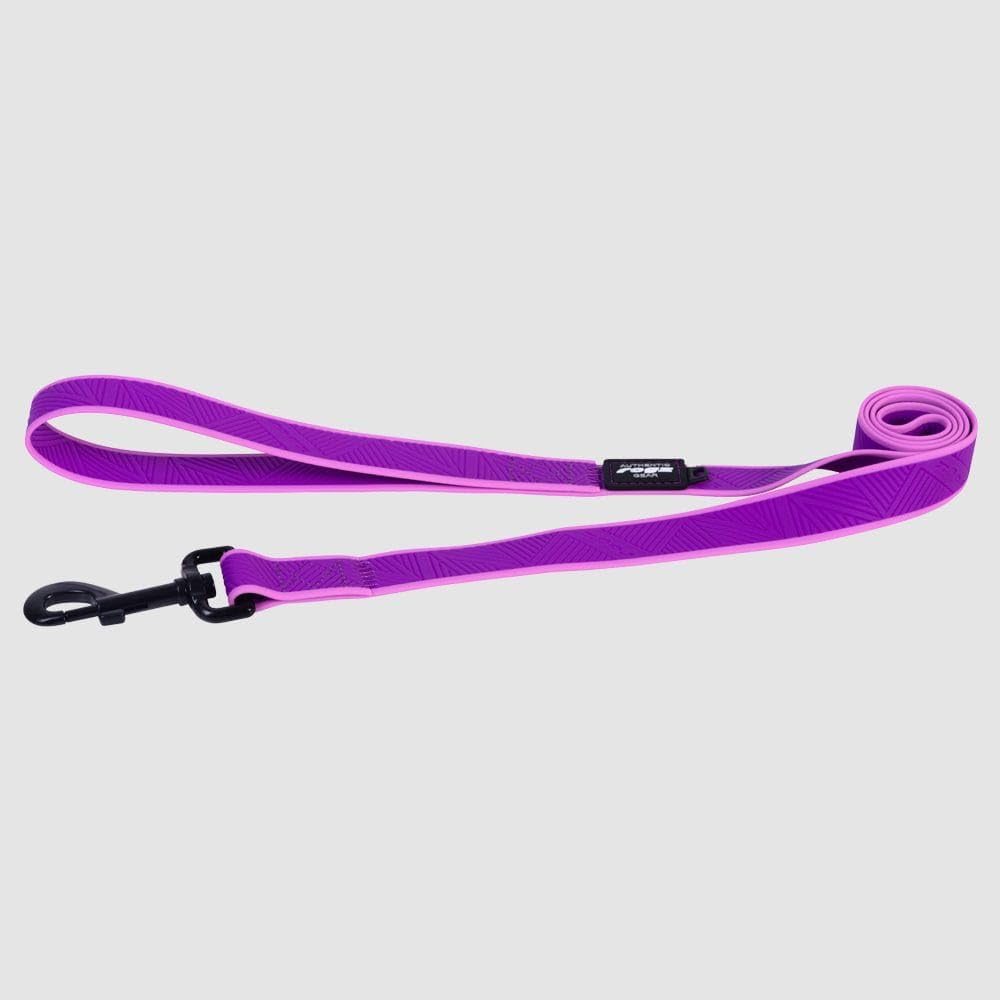 Rogz Amphibian Classic Dog Lead, Purple, Medium