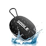 SODLK Bluetooth Speaker, Ultra Portable, IP67 Waterproof and Dustproof, Powerful Sound, Ideal for Indoors and Outdoors, Hiking, and Biking, True Wireless Stereo Pairing, TF Card
