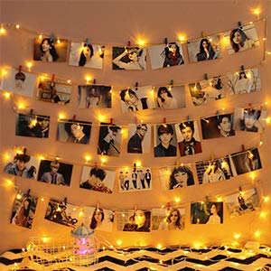 Fingooo 1.4-Inches Length Mini Wooden Clothespins,100 Pcs For Baby Clothes Pins, Clip Photo Holders #TOP7