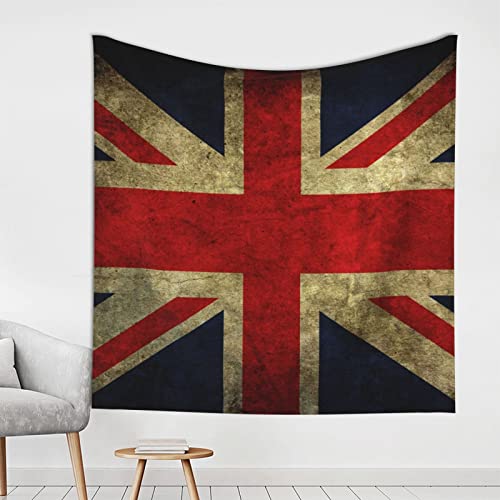 Tapisserie murale drapeau britannique Evealyn pour un dortoir cocooning