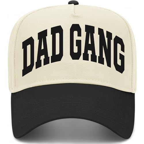 Dad Gang Collegiate Hat (US Alpha One Size Black/Natural)