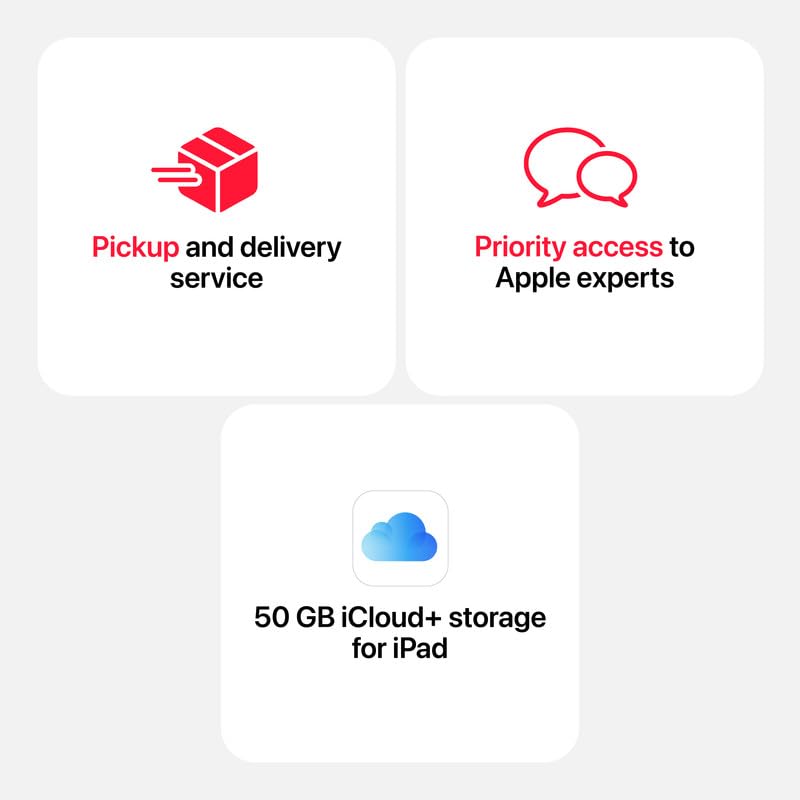 Image of Protect+ with AppleCare Services for iPad Pro 11-inch (M5 1 Year) (Email Delivery, No Physical Kit)