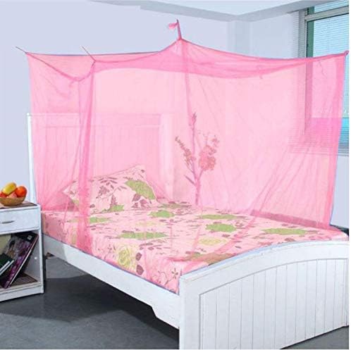 Mosquito Net Pest Control Avoid Annoying Insect Standard Size 4x6.5 (Pink)