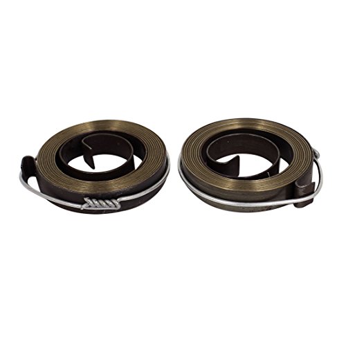 Aexit 2pcs 5.4cm Power tool Dia 1cm Width Metal Drill Press Quill Feed Return Coil Spindle Spring Assembly Model:96as331qo480