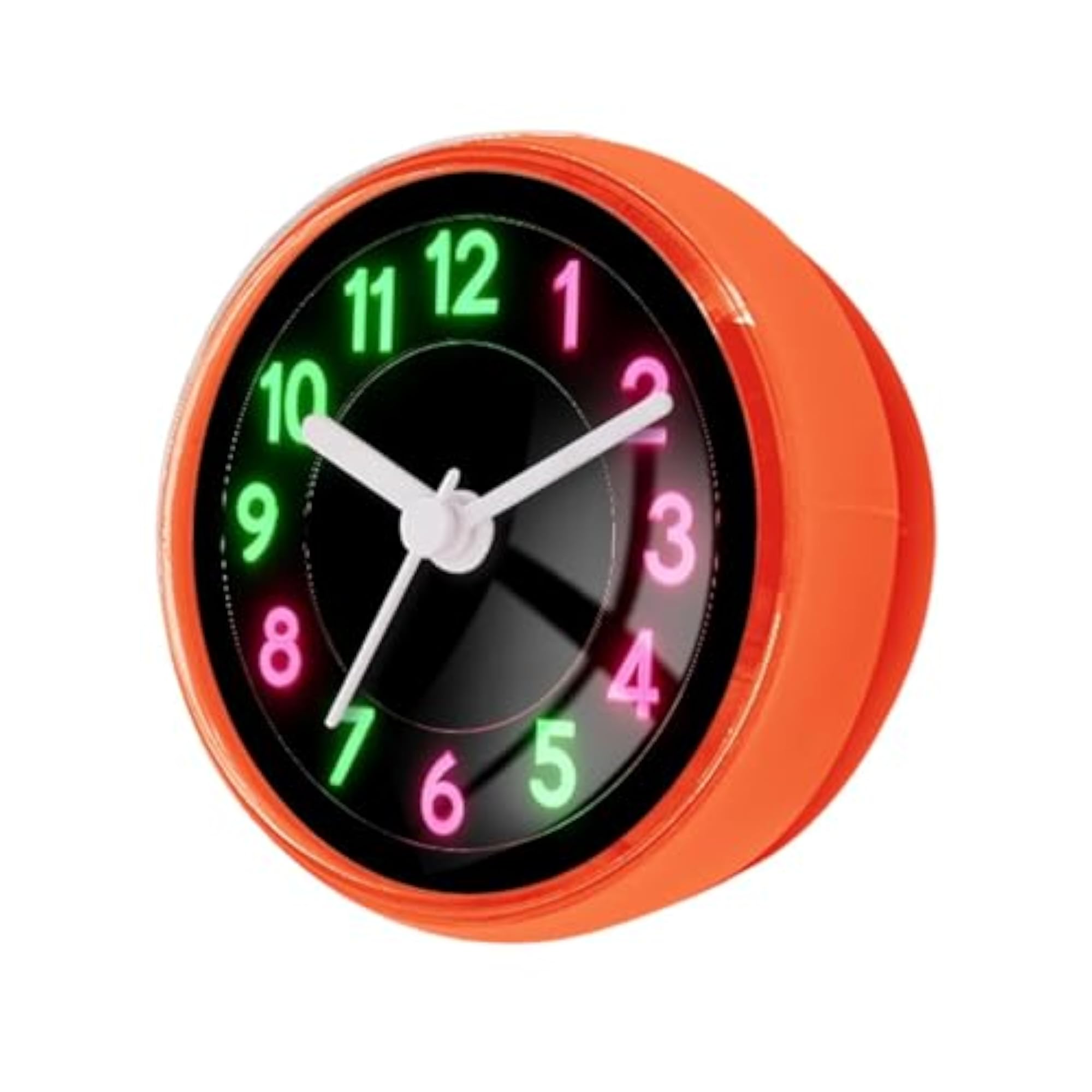 Waterproof Bathroom Clock Modern with Suction Cup