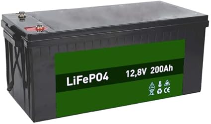 Batería LiFePO4 12,8V 200AH HD12-200