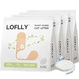 LOFLLY Plant Based Cat Litter – Cassava Hard Clumping...