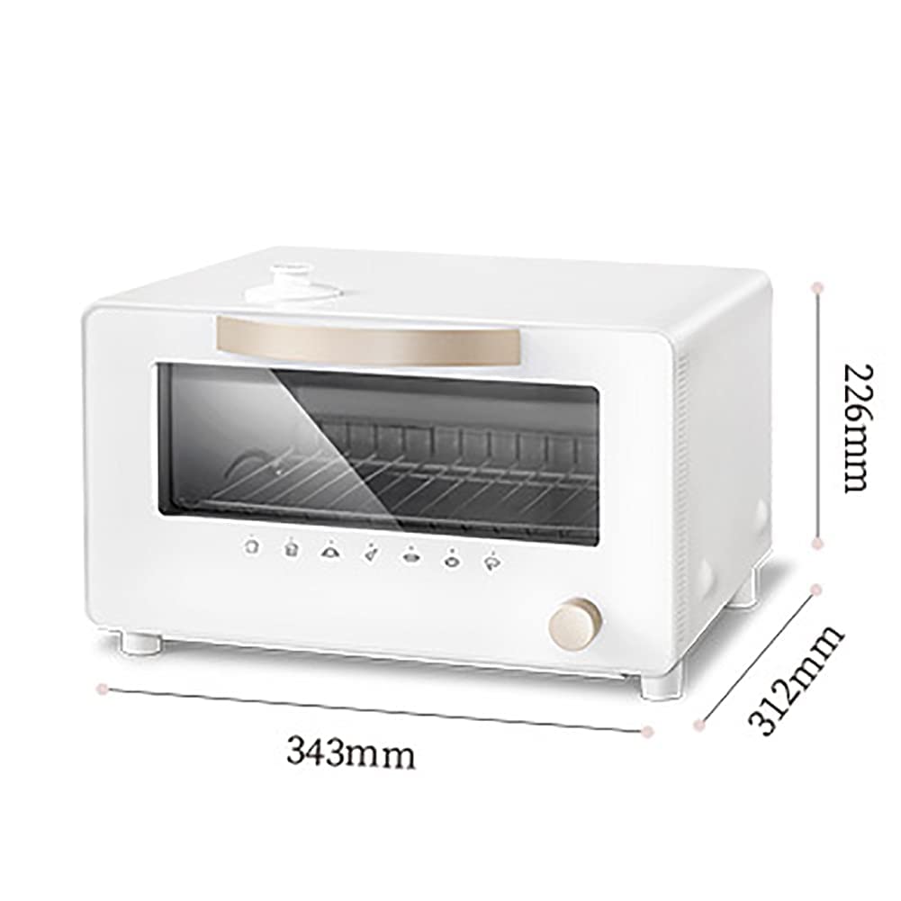 Forni compatti, Forno Elettrico Multifunzione a Vapore da 10 Litri, Forno banco con Touch Screen, convezione, Mini