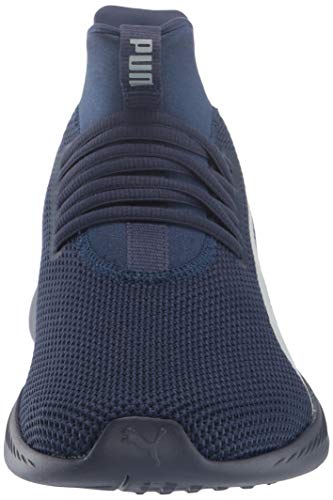 PUMA Puma Men's Tishatsu Sneaker, Peacoat-Quarry, 8 M US